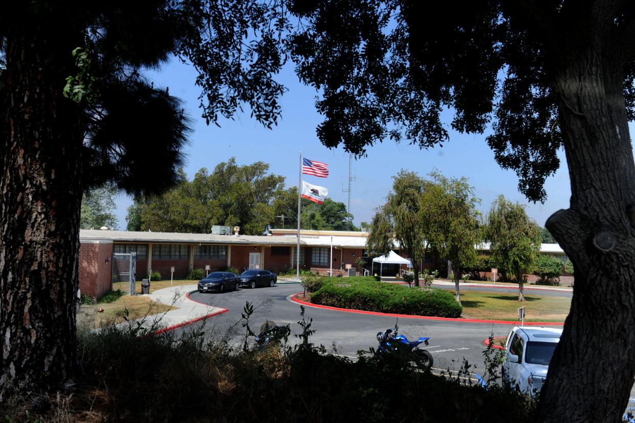 A state corrections officer who worked at the the former Ventura Youth Correctional Facility near Camarillo, shown in 2020, allegedly abused a 15-year-old girl housed at the facility, prosecutors say.