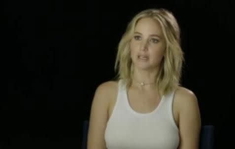 Jennifer Lawrence talks about her new flick Mother! in a featurette exclusive to Be. Source: Paramount