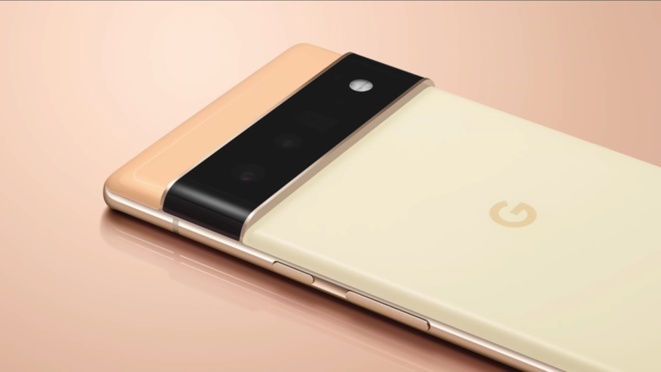 The Pixel 6 Pro measures 6.7 inches, has four cameras on the back and comes in lemony yellow. (Photo: Google)