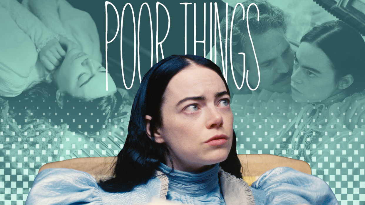  Emma Stone in Poor Things. 
