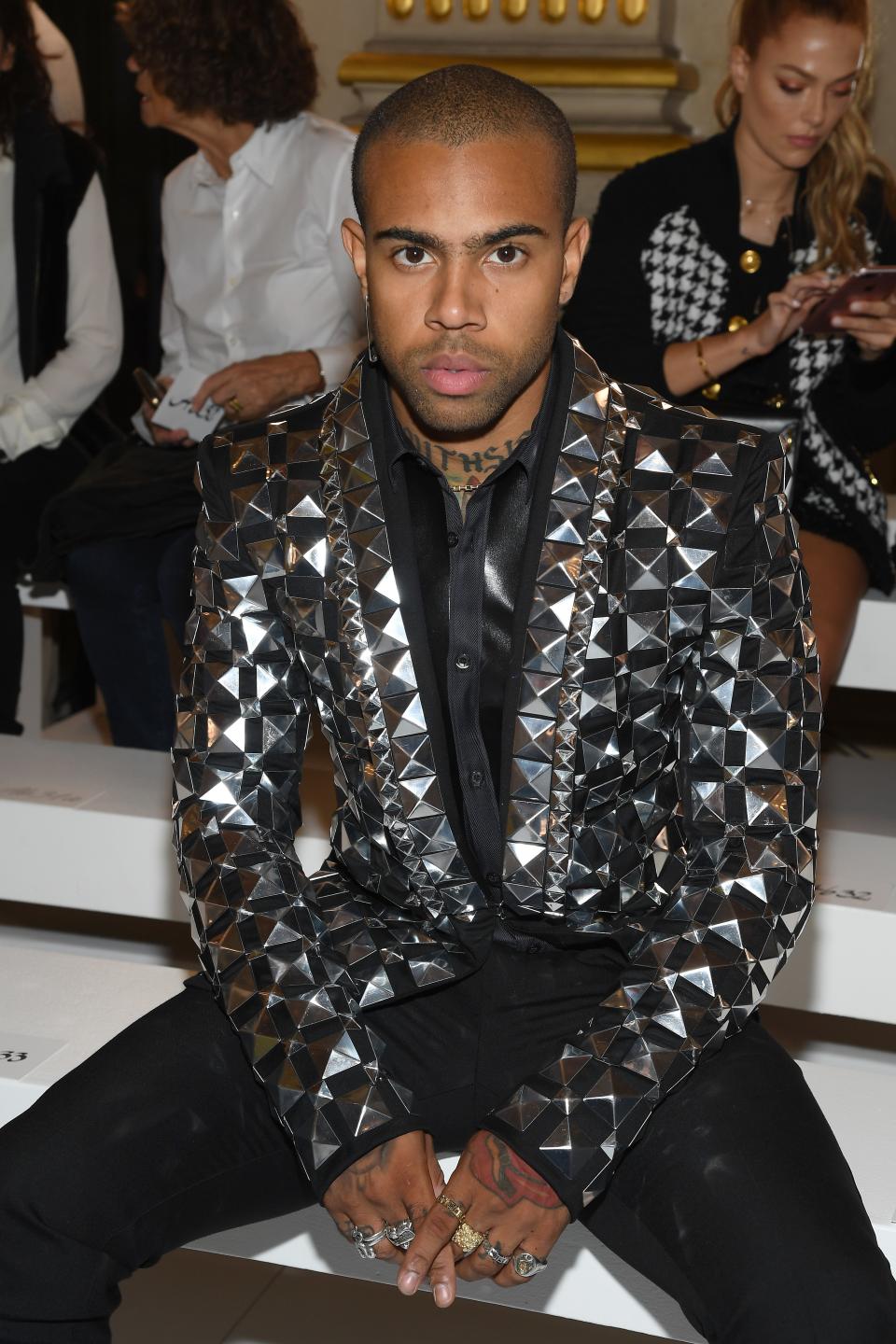 Vic Mensa’s All-Over Stubble