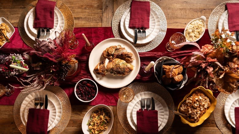 Thanksgiving feast at Prime and Provisions