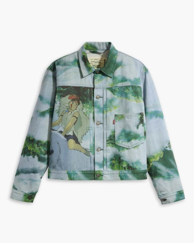 Levi's and Studio Ghibli Debut 'Princess Mononoke' Collection