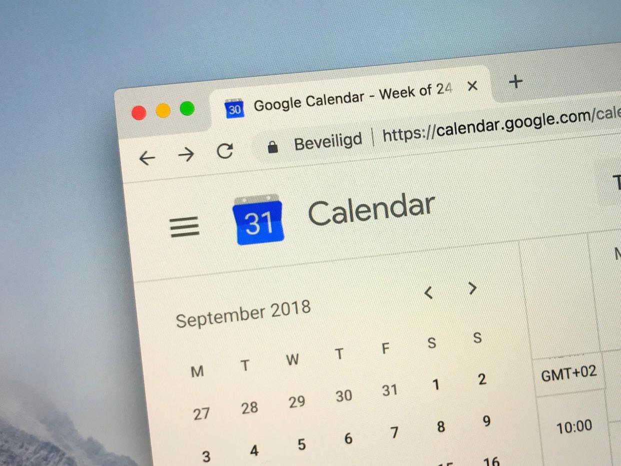 google calendar