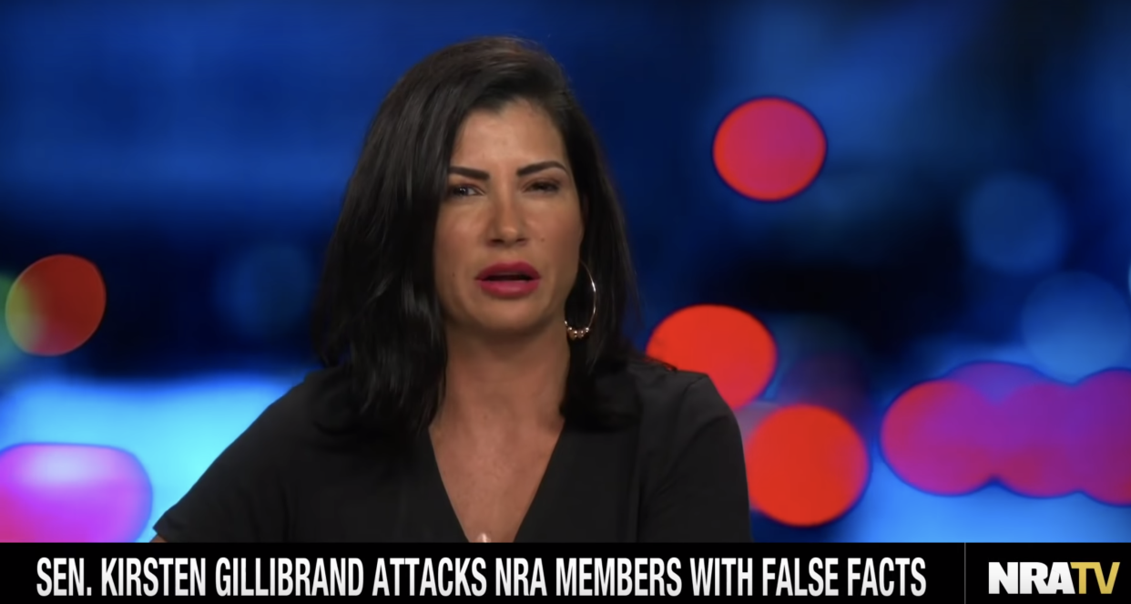 NRATV has been cancelled and host Dana Loesch is out. (Screenshot: NRATV/YouTube)