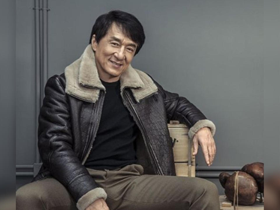 Jackie Chan is one of the two Asian celebrities on the Forbes 2018 list.