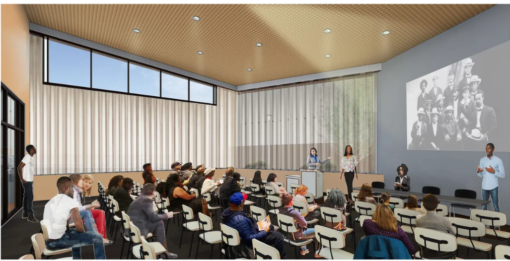 Another rendering of the new center. Crispus Attucks was founded in 1931 to addressed the social, educational and recreational needs of a growing African-American population in York County.