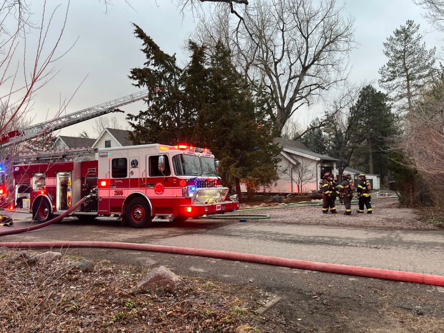 Boulder Fire-Rescue was called out to Emerald Road for a fire alarm before an electric vehicle exploded in a garage.