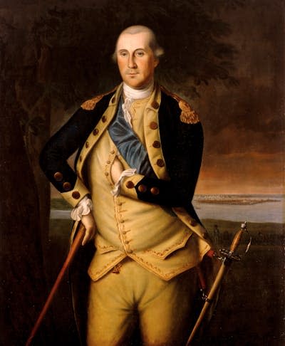 A formal portrait of a man in a military uniform.