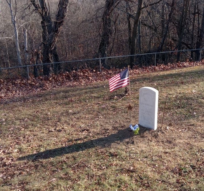 A new headstone for Pvt. Jacob Baad, a Civil War soldier, will be dedicated Saturday at Ridge Road Cemetery near New Philadelphia.