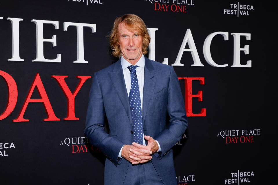Michael Bay at the “A Quiet Place: Day One” New York Premiere. (Photo by Stephanie Augello/Getty Images)