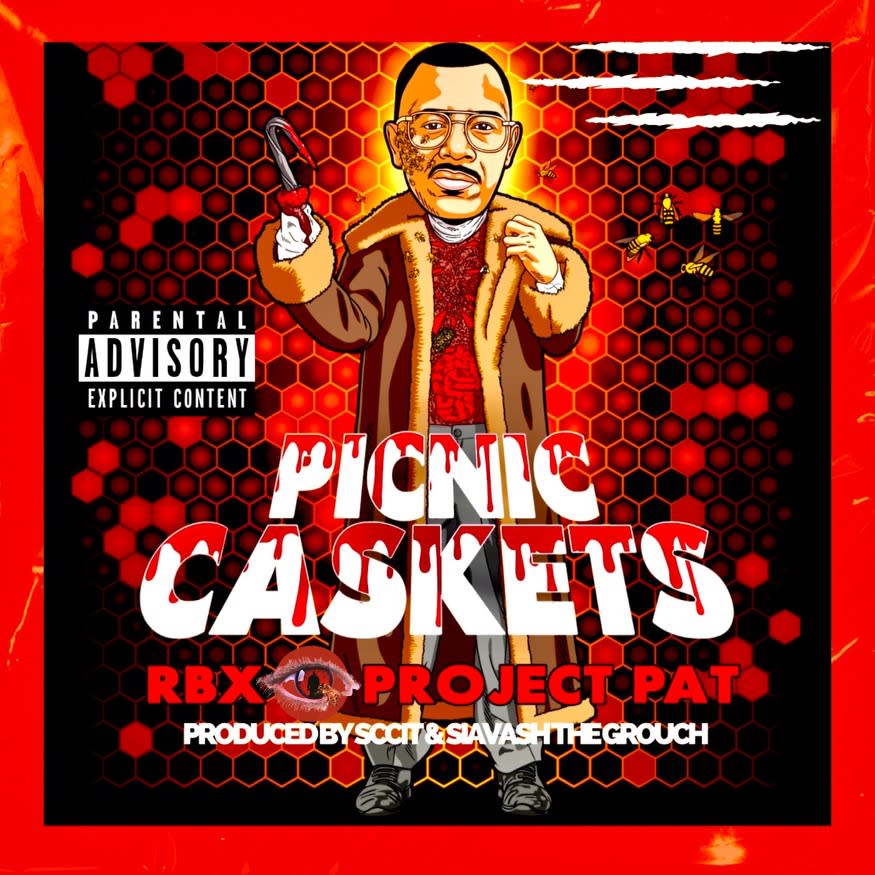 RBX Featuring Project Pat "Picnic Caskets" Album Cover