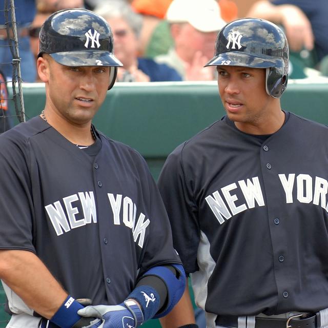 Derek Jeter And Team USA Plays The Yankees