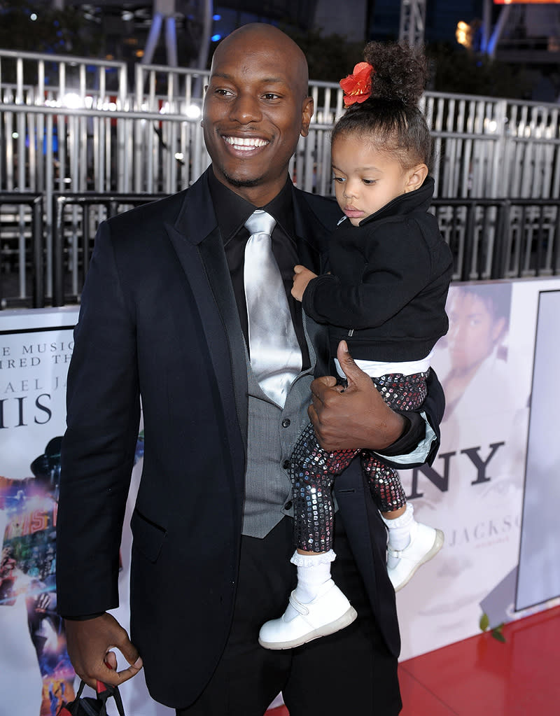 Michael Jackson's This Is It LA Premiere 2009 Tyrese Gibson