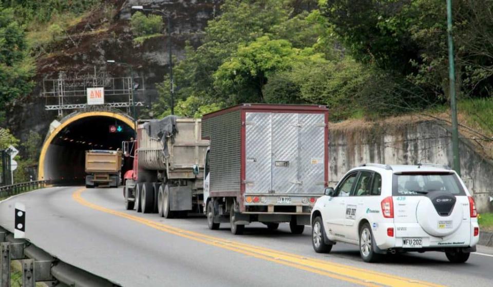 Vía Bogotá Villavicencio