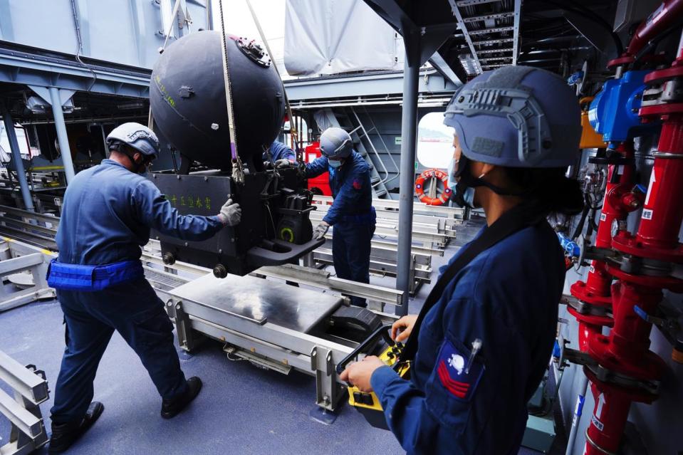 水雷仍是現代海軍戒慎恐懼的可怕武器（示意圖）   圖：翻攝自中華民國海軍臉書