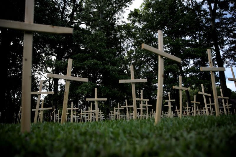 FILE PHOTO: Outbreak of the coronavirus disease (COVID-19) in Baton Rouge