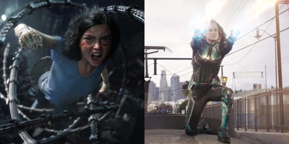 alita captain marvel