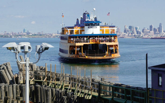 The Staten Island Ferry John F. Kennedy, 2014 - Credit: AP Images