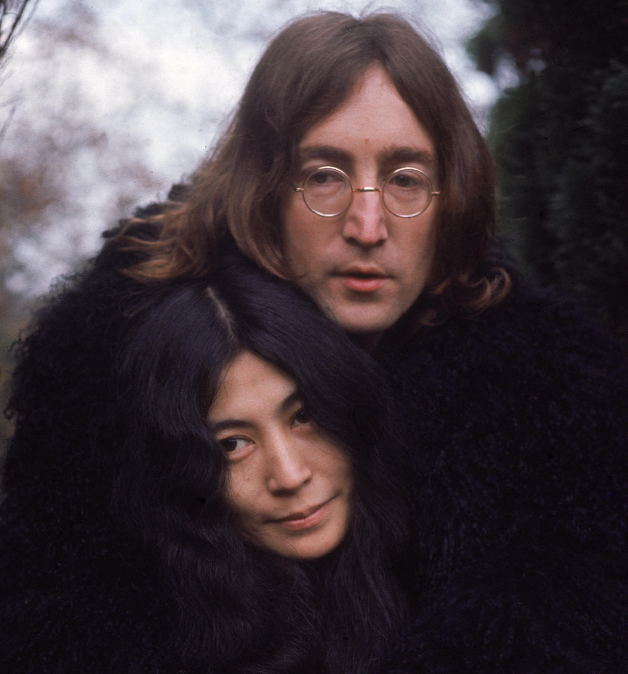 John Lennon and Yoko Ono in 1968. (Susan Wood/Getty Images via Getty Images)