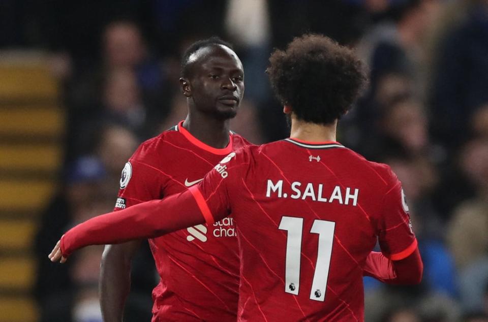 Sadio Mane (left) and Mohamed Salah have been key performers for Liverpool once again this season  (Action)