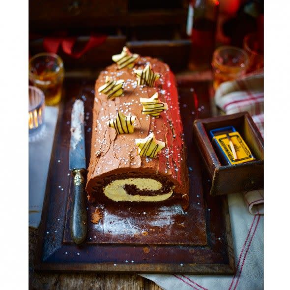 Triple Chocolate Buche de Noel - Best Yule Log Recipes 2022