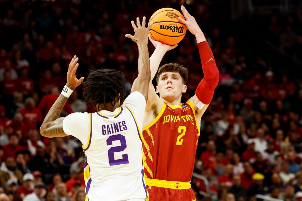 Iowa State will expect more shooting from 6-8 forward Jaz Kunc, considering he's the team's best three-point shooter