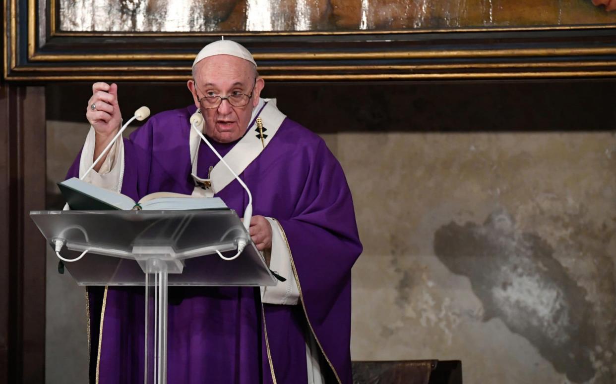 A clarification letter has been sent on Pope Francis's comments