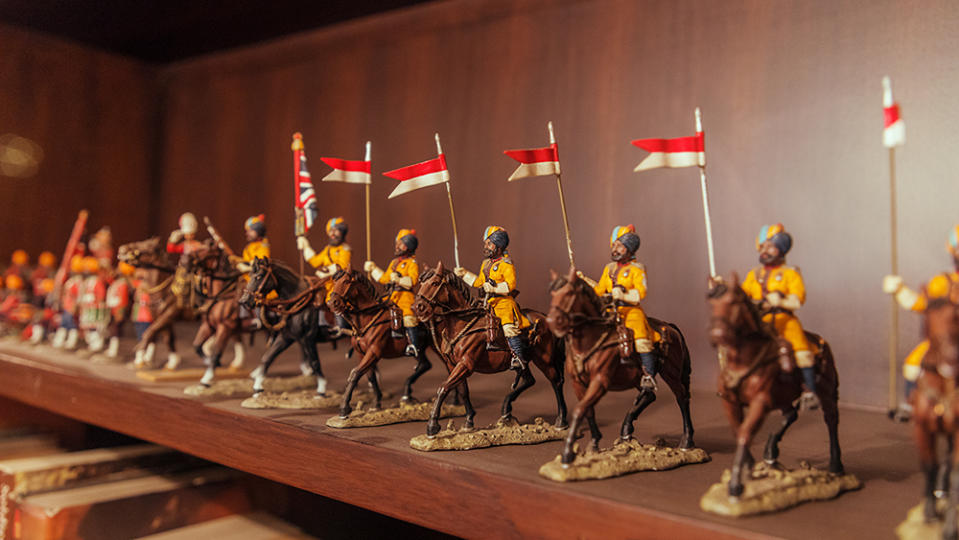 Military memorabilia, Skinner’s Horse lead soldiers
