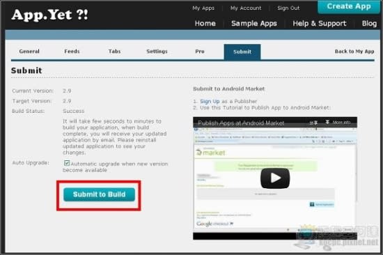 [Android] Appyet軟體產生器與軟體上架教學