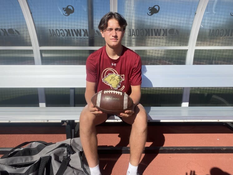 Aidan Flintoft of Oaks Christian is the latest family member to have success as a punter.