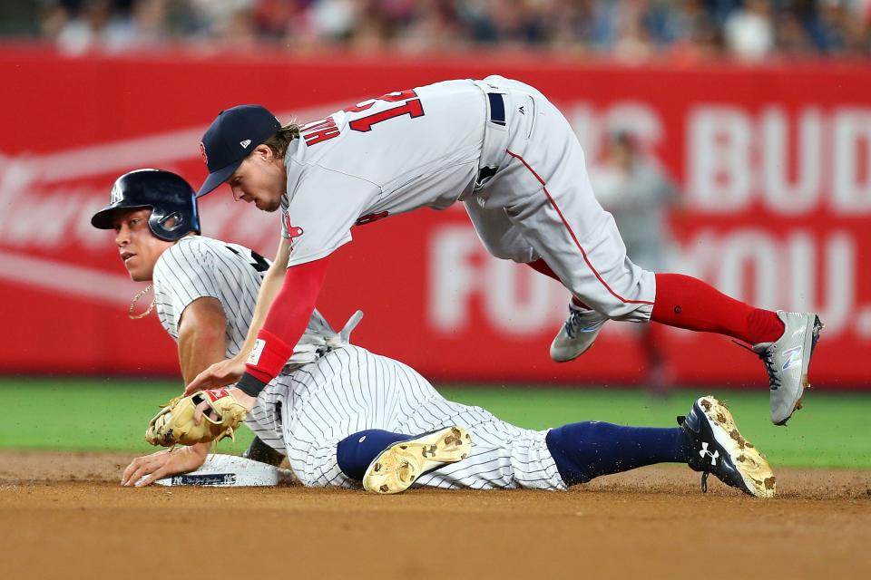 The Red Sox won two of three last weekend against the Yankees in the Bronx. (Getty Images)