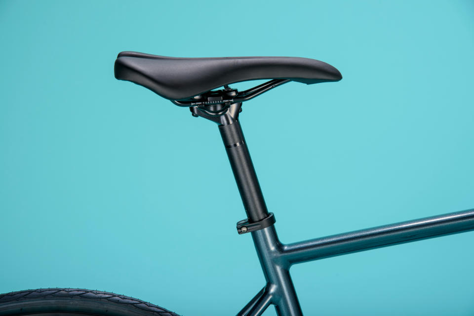 Saddle on the Vitus Razor Disc Road Bike Claris