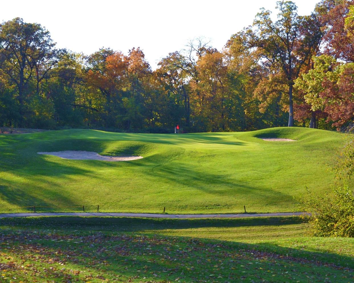 Lake Carroll golf course in Lanark features elevation changes on almost every hole.