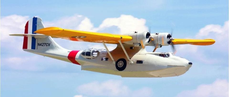 Catalina Aircraft's PBY-5 N427CV painted in pre-World War II U.S. Navy livery. (Catalina Aircraft photo) 