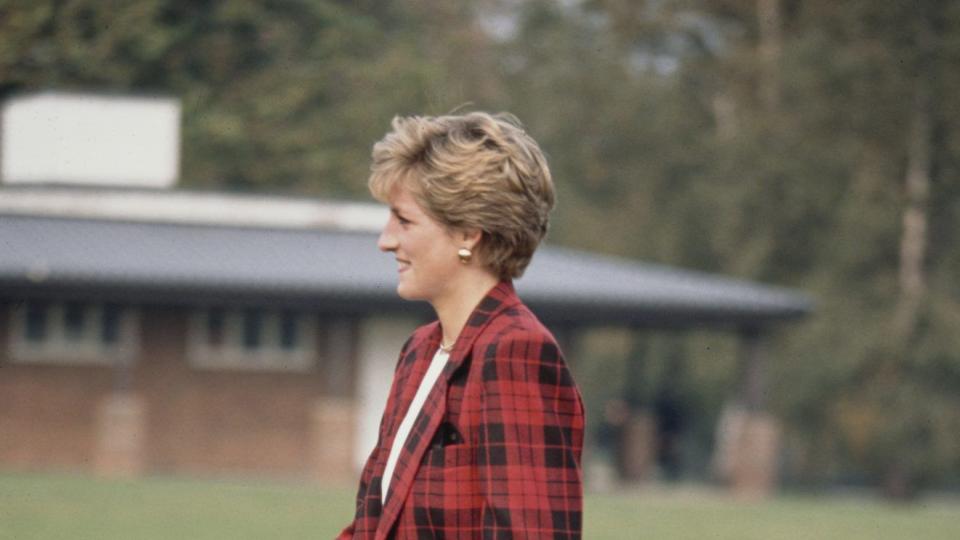 Princess Diana Red Outfits