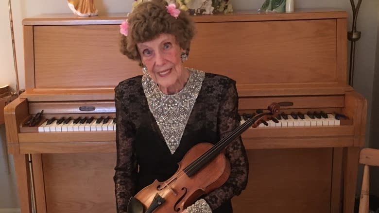 At 97, Sherbrooke woman looks back on a life in music, holds massive party