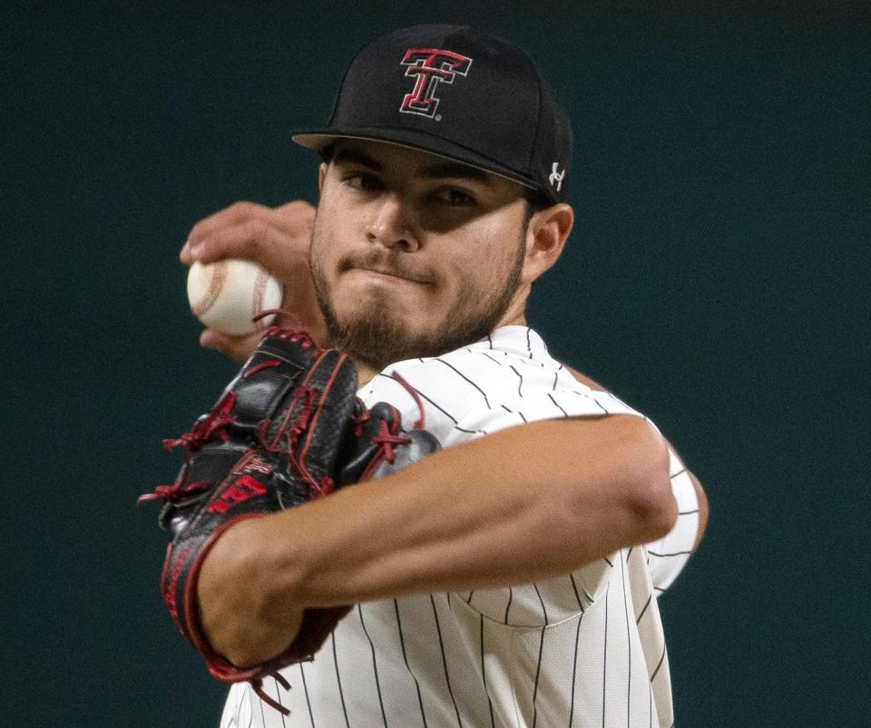 Texas Tech pitcher Brandon Birdsell turned down 11th-round money last year from the Minnesota Twins after missing the last two months of the 2021 season with a strained rotator cuff. He bounced this year to be named Big 12 pitcher of the year and improve his draft prospects.