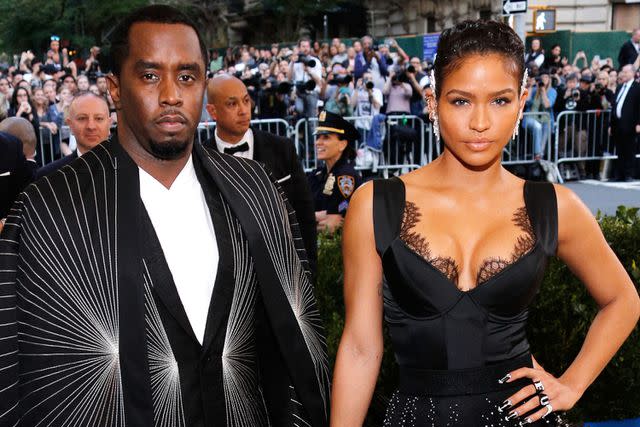<p>Jackson Lee/FilmMagic</p> Sean "Diddy" Combs and Cassie Ventura at the Metropolitan Museum of Art on May 2017 in New York City