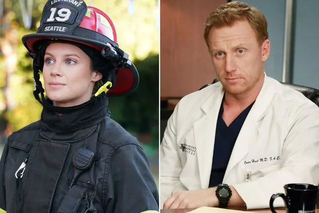 <p>Christopher Willard/ABC/Getty ; Mitch Haaseth/Disney General Entertainment Content/Getty </p> Left: Danielle Savre on 'Station 19'. Right: Kevin McKidd on 'Grey's Anatomy'.