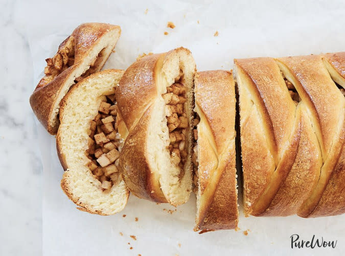 Braided Apple Danish Loaf