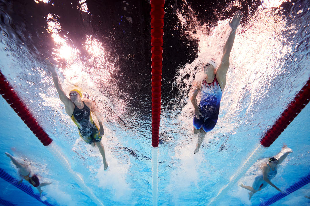 La natación femenina (Adam Pretty/Getty Images)