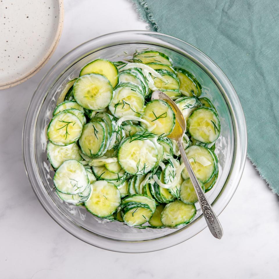 Creamy Cucumber Salad