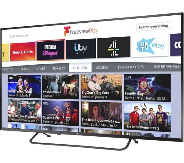 The smart TV has everything you could ever need. (Currys PC World)