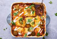 <p>Trying to eat a little healthier? It doesn’t have to mean giving up on your favorite foods. For us, that’s <a href="https://www.delish.com/cooking/g1393/traditional-mexican-food-0710/" rel="nofollow noopener" target="_blank" data-ylk="slk:Mexican;elm:context_link;itc:0;sec:content-canvas" class="link ">Mexican </a>cuisine—we just can’t get enough of its wide variety of flavors, textures, and colorful dishes. Relatable? These 50 healthy Mexican recipes are proof you can have it all, whether you’re <a href="https://www.delish.com/cooking/recipe-ideas/g3593/low-carb-recipes/" rel="nofollow noopener" target="_blank" data-ylk="slk:cutting carbs;elm:context_link;itc:0;sec:content-canvas" class="link ">cutting carbs</a>, going <a href="https://www.delish.com/cooking/g4783/easy-vegan-recipes/" rel="nofollow noopener" target="_blank" data-ylk="slk:vegan;elm:context_link;itc:0;sec:content-canvas" class="link ">vegan</a>, or just trying to add more veggies to your diet. Paired with all the classic <a href="https://www.delish.com/cooking/g4568/mexican-side-dishes/" rel="nofollow noopener" target="_blank" data-ylk="slk:Mexican sides;elm:context_link;itc:0;sec:content-canvas" class="link ">Mexican sides</a> and <a href="https://www.delish.com/cooking/g40011367/mexican-drinks/" rel="nofollow noopener" target="_blank" data-ylk="slk:drinks;elm:context_link;itc:0;sec:content-canvas" class="link ">drinks</a>, they might just have you feeling like you're oceanside in Tulum. 😎</p><p>We know health looks different to different people, so we’ve included options for every diet, like <a href="https://www.delish.com/keto-recipes/" rel="nofollow noopener" target="_blank" data-ylk="slk:keto;elm:context_link;itc:0;sec:content-canvas" class="link ">keto</a>, vegan, <a href="https://www.delish.com/cooking/recipe-ideas/g43380919/healthy-chicken-breast-recipes/" rel="nofollow noopener" target="_blank" data-ylk="slk:pollo;elm:context_link;itc:0;sec:content-canvas" class="link ">pollo</a>- or <a href="https://www.delish.com/cooking/nutrition/g928/healthy-seafood-recipes-myplate/" rel="nofollow noopener" target="_blank" data-ylk="slk:pescatarian;elm:context_link;itc:0;sec:content-canvas" class="link ">pescatarian</a>, <a href="https://www.delish.com/cooking/g4203/gluten-free-dinner-ideas/" rel="nofollow noopener" target="_blank" data-ylk="slk:gluten-free;elm:context_link;itc:0;sec:content-canvas" class="link ">gluten-free</a>, and even low oil. Craving Mexican classics like <a href="https://www.delish.com/cooking/recipe-ideas/g2786/easy-taco-recipes/" rel="nofollow noopener" target="_blank" data-ylk="slk:tacos;elm:context_link;itc:0;sec:content-canvas" class="link ">tacos</a> or <a href="https://www.delish.com/cooking/g2154/burrito-recipes/" rel="nofollow noopener" target="_blank" data-ylk="slk:burritos;elm:context_link;itc:0;sec:content-canvas" class="link ">burritos</a>, but trying to ditch the carbs? Try our cabbage burritos, our zucchini enchiladas, or our taco tomatoes. Looking to cut out your red meat consumption? Our Mexican chicken recipes have your back—some standouts here include our <a href="https://www.delish.com/cooking/recipe-ideas/a42398992/grilled-chicken-street-tacos-recipe/" rel="nofollow noopener" target="_blank" data-ylk="slk:grilled chicken street tacos;elm:context_link;itc:0;sec:content-canvas" class="link ">grilled chicken street tacos</a>, our <a href="https://www.delish.com/cooking/recipe-ideas/a31087191/cheesy-salsa-chicken-and-cauliflower-rice-skillet-recipe/" rel="nofollow noopener" target="_blank" data-ylk="slk:cheesy salsa chicken & cauliflower rice skillet;elm:context_link;itc:0;sec:content-canvas" class="link ">cheesy salsa chicken & cauliflower rice skillet</a>, or our <a href="https://www.delish.com/cooking/a43496223/copycat-chipotle-burrito-bowl-recipe/" rel="nofollow noopener" target="_blank" data-ylk="slk:copycat Chipotle chicken burrito bowl;elm:context_link;itc:0;sec:content-canvas" class="link ">copycat Chipotle chicken burrito bowl</a>. Want something plant-based? Try our <a href="https://www.delish.com/cooking/recipe-ideas/a36816841/vegan-queso-recipe/" rel="nofollow noopener" target="_blank" data-ylk="slk:chipotle vegan queso;elm:context_link;itc:0;sec:content-canvas" class="link ">chipotle vegan queso</a>, our <a href="https://www.delish.com/cooking/recipe-ideas/a37051780/vegan-crunchwraps-recipe/" rel="nofollow noopener" target="_blank" data-ylk="slk:vegan crunchwraps;elm:context_link;itc:0;sec:content-canvas" class="link ">vegan crunchwraps</a>, or our <a href="https://www.delish.com/cooking/recipe-ideas/a32293305/vegan-tacos-recipe/" rel="nofollow noopener" target="_blank" data-ylk="slk:vegan chipotle lentil tacos;elm:context_link;itc:0;sec:content-canvas" class="link ">vegan chipotle lentil tacos</a>. Want one of Mexico’s super crunchy dishes, but aren’t stoked on the deep frying? Your air fryer to the rescue! Our <a href="https://www.delish.com/cooking/recipe-ideas/a36267482/air-fryer-chimichanga-recipe/" rel="nofollow noopener" target="_blank" data-ylk="slk:air fryer chimichangas;elm:context_link;itc:0;sec:content-canvas" class="link ">air fryer chimichangas</a> or or our <a href="https://www.delish.com/cooking/recipe-ideas/a28577904/chicken-taquitos-recipe/" rel="nofollow noopener" target="_blank" data-ylk="slk:air fryer chicken taquitos;elm:context_link;itc:0;sec:content-canvas" class="link ">air fryer chicken taquitos</a> are proof you can get all the crispy texture you crave, without all that oil.</p><p>Want some drinks to go with your healthy and light Mexican feast? Try some of our favorite <a href="https://www.delish.com/entertaining/g2163/summer-cocktails/" rel="nofollow noopener" target="_blank" data-ylk="slk:summer cocktails;elm:context_link;itc:0;sec:content-canvas" class="link ">summer cocktails</a>, our fave <a href="https://www.delish.com/food/g2164/non-alcoholic-drinks/" rel="nofollow noopener" target="_blank" data-ylk="slk:non-alcoholic beverages;elm:context_link;itc:0;sec:content-canvas" class="link ">non-alcoholic beverages</a>, and our best sangrias. We also have a host of <a href="https://www.delish.com/cooking/menus/g27210196/easy-mexican-desserts/" rel="nofollow noopener" target="_blank" data-ylk="slk:Mexican desserts;elm:context_link;itc:0;sec:content-canvas" class="link ">Mexican desserts</a> to round out your meal, because at Delish, we believe desserts = balance.</p>