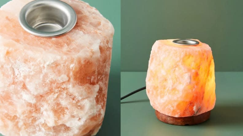 This salt lamp has multiple functions.