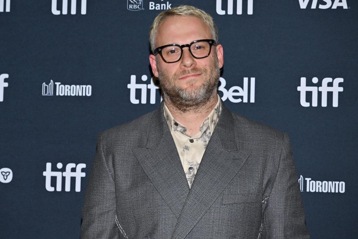 TORONTO, ONTARIO - SEPTEMBER 10: Seth Rogen attends "The Fabelmans" Premiere during the 2022 Toronto International Film Festival at Princess of Wales Theatre on September 10, 2022 in Toronto, Ontario. (Photo by Amanda Edwards/Getty Images)