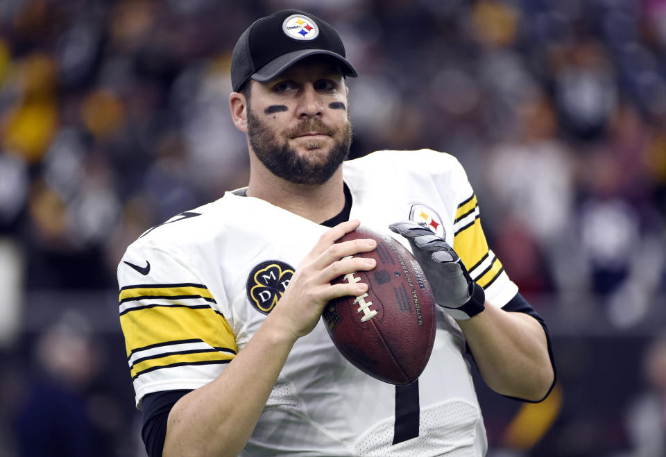 Pittsburgh Steelers quarterback Ben Roethlisberger returned for this season after contemplating retirement. (AP)