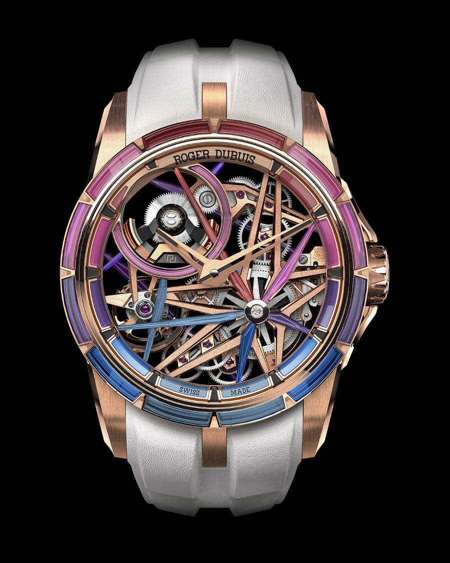 ROGER DUBUIS Excalibur Blacklight Spin-Stone Monobalancier