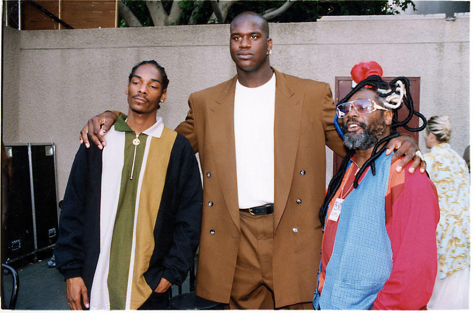 Snoop with Shaquille O'Neal